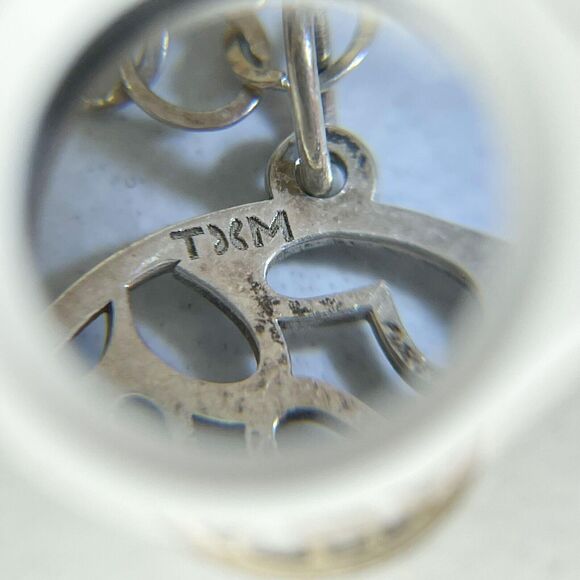 Mexico Sterling Silver 925 Butterfly Bracelet ✨ Chain Link Charm Delicate 🦋 - Picture 6 of 12